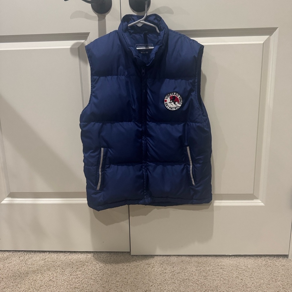Vineyard Vines Navy Puffer Vest for Kids